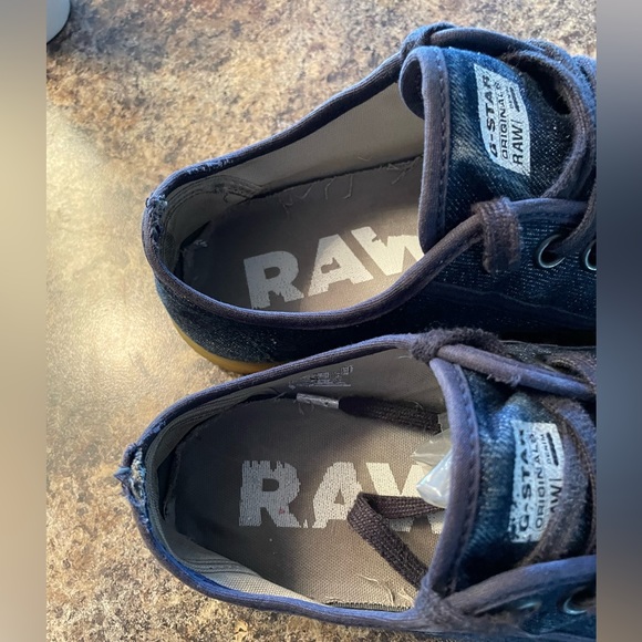 G-STAR RAW “ROVULC ROEL DENIM” LOW CUT SNEAKERS SHOES SIZE EU 39 MENS 6 WOMENS 8 - Picture 9 of 16